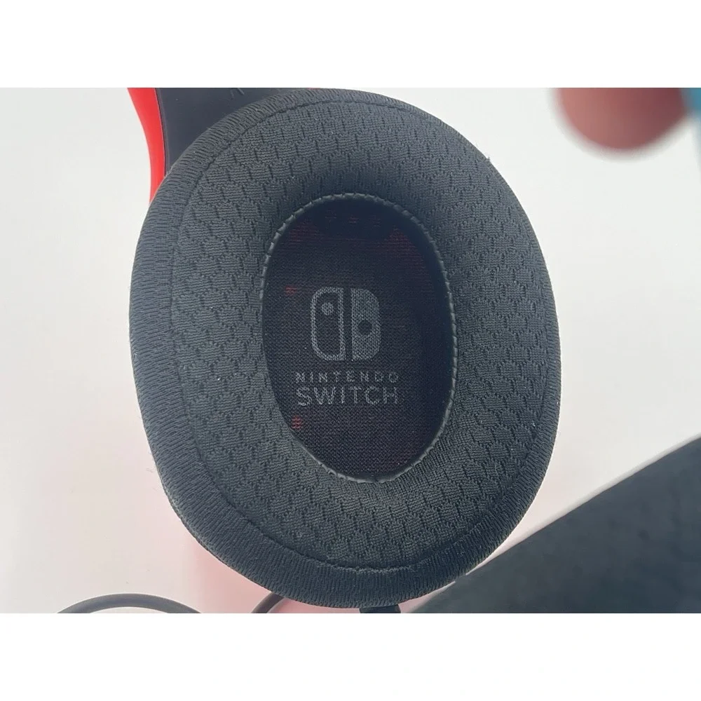 PDP AirLite Blue/Red Over the Ear Wired Gaming Headset for Nintendo Switch w/mic